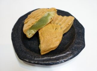New!万祝庵の鯛焼きにメロン味登場！
