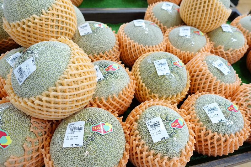 メロンフェア🍈７月中旬頃からアールスメロンに変わります！